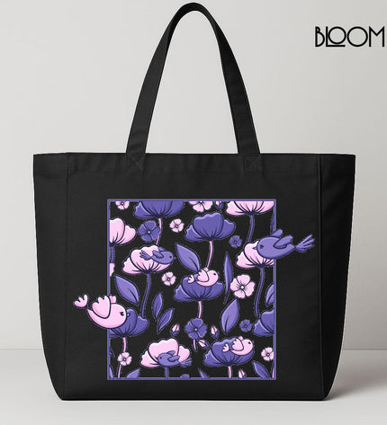 Lavender Birds & Blooms