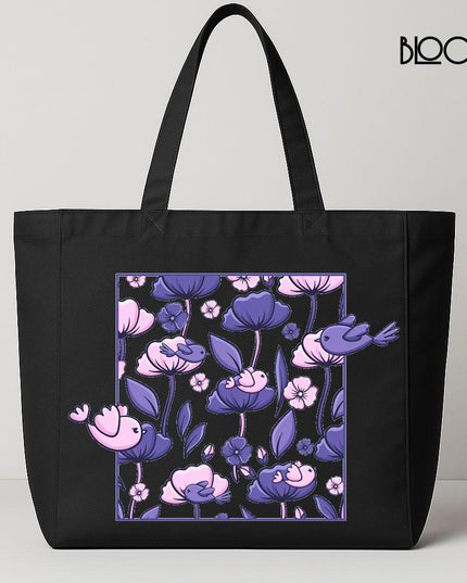 Lavender Birds & Blooms