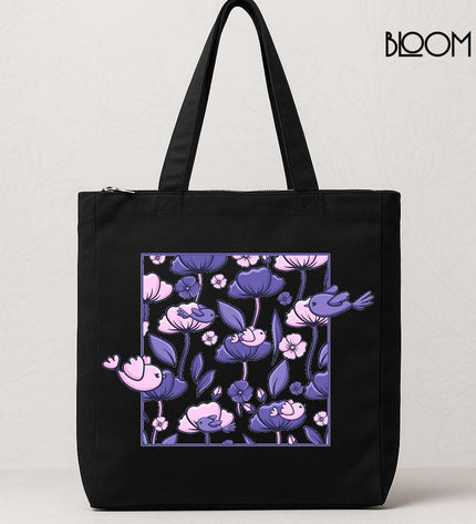 Lavender Birds & Blooms