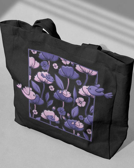 Lavender Birds & Blooms