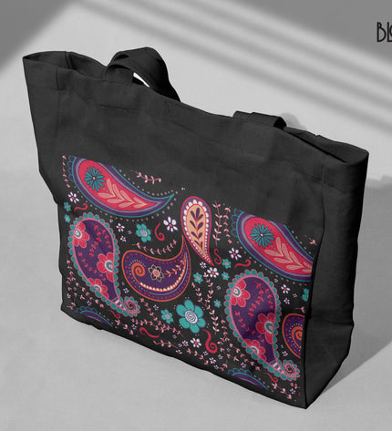 Midnight Paisley Art Print