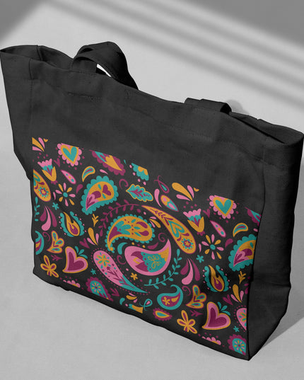 Vibrant Paisley Bloom