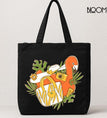 Black / Square Tote