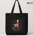 Black / Square Tote