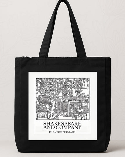 Bloom Large Tote – Shakespeare & Company design.