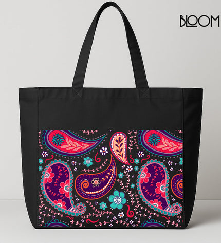 Midnight Paisley Art Print