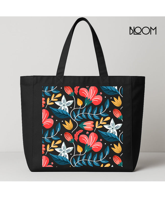 Spring Petals Pattern Tote
