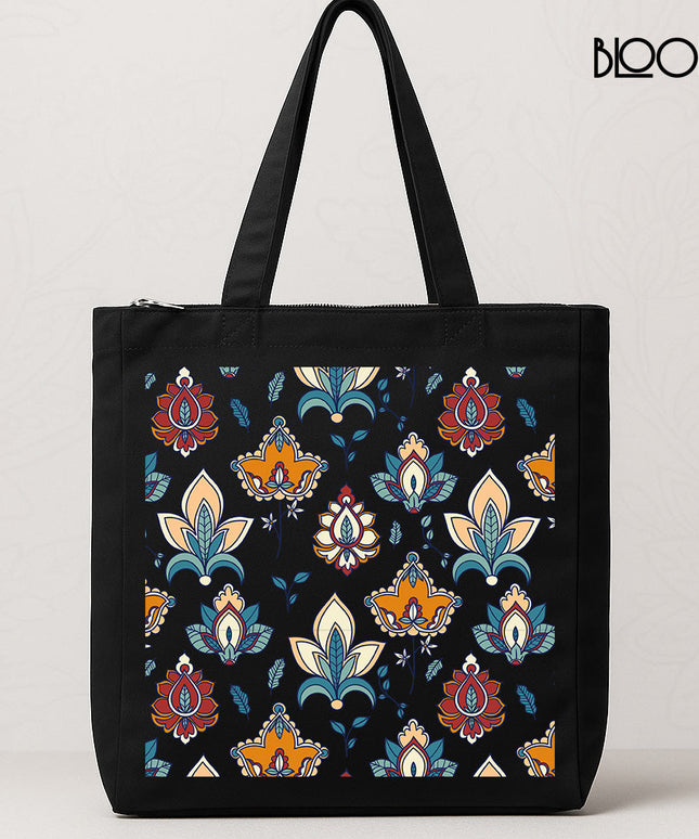 Midnight Bloom Pattern