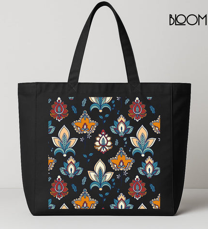 Midnight Bloom Pattern