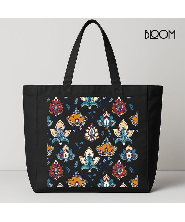 Midnight Bloom Pattern