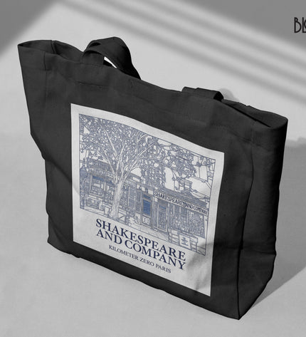 Bloom Large Tote – Shakespeare & Company design.