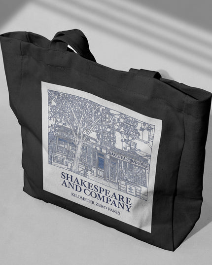 Bloom Large Tote – Shakespeare & Company design.