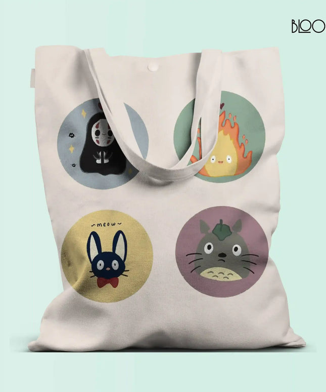 Ghibli Characters Round