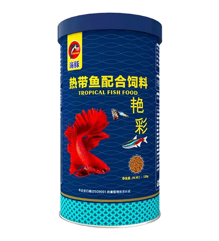 Porpoise Colorful Micro Pellets Fish Food (120gm)