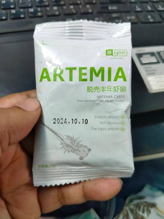 YEE Decapsulated Brine Shrimp 15gm Pack