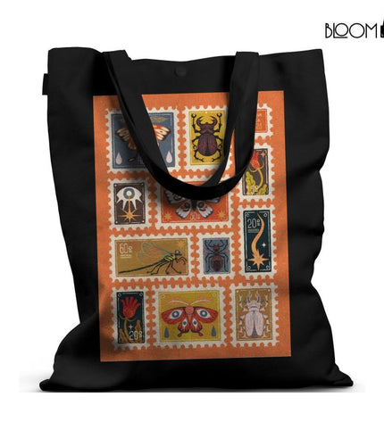 Stamps Canvas Tote Bag