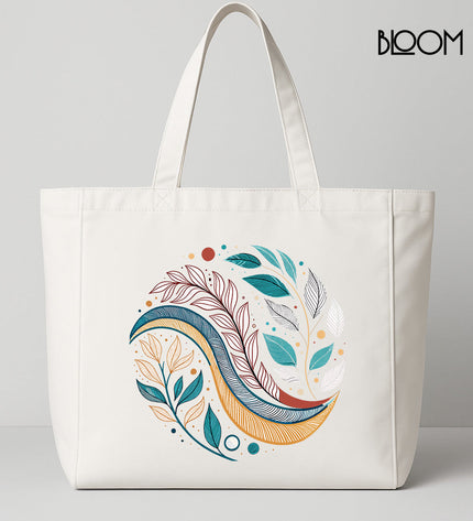 Verdant Flow Large Tote