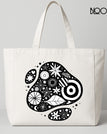 white / extended-tote