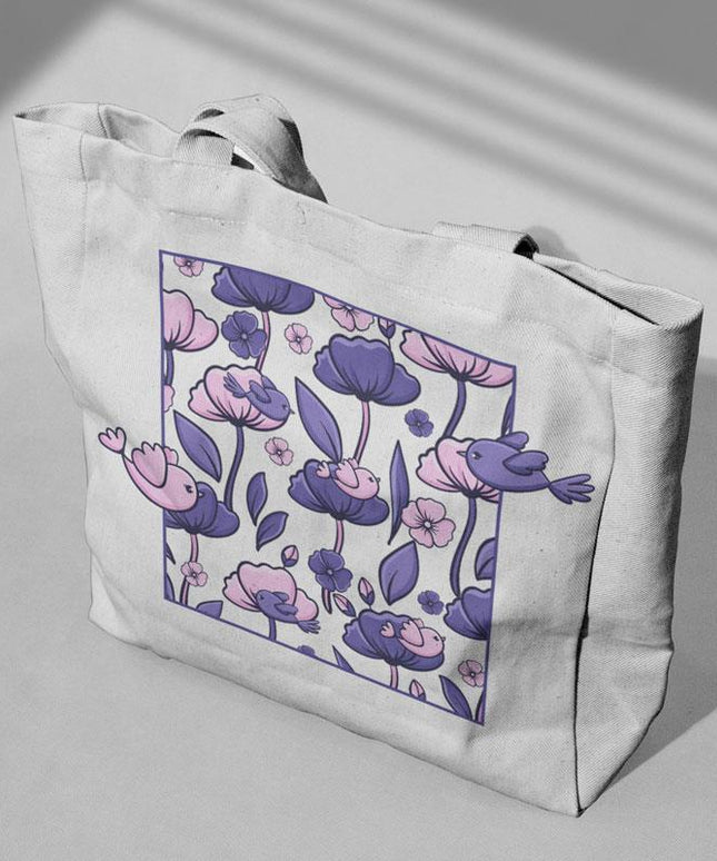 Lavender Birds & Blooms