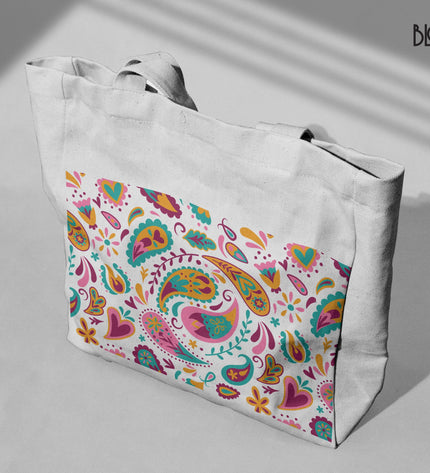 Vibrant Paisley Bloom