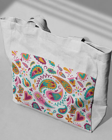 Vibrant Paisley Bloom