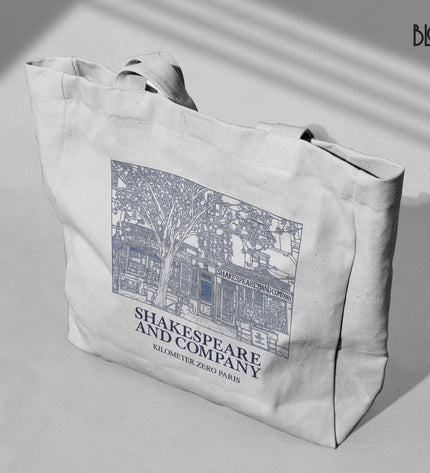 Bloom Large Tote – Shakespeare & Company design.
