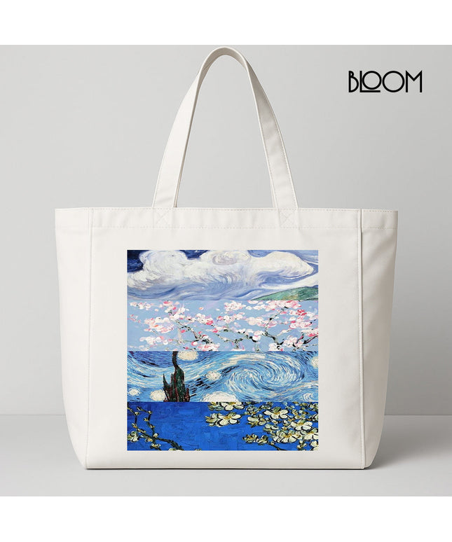 Van Gogh Inspired Blue Waves