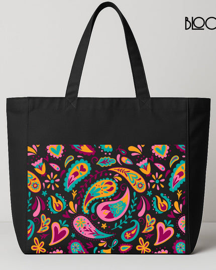 Vibrant Paisley Bloom