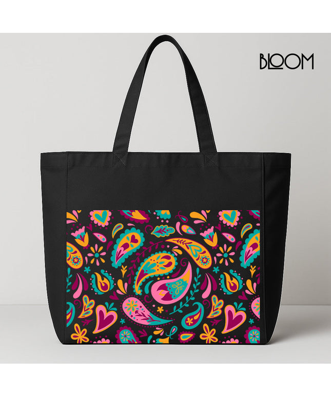 Vibrant Paisley Bloom