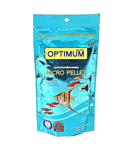 Optimum Micro Pellet Fish Food (50gm)