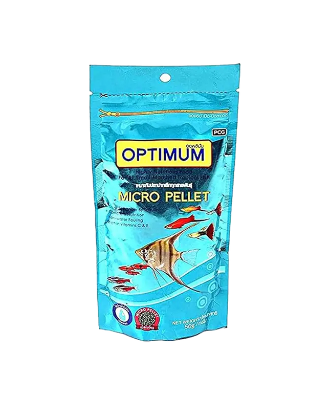 Optimum Micro Pellet Fish Food (50gm)