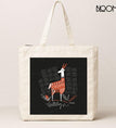 White / Square Tote